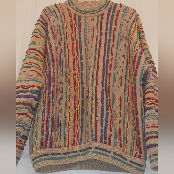 Vintage Coogi men's crewneck knit sweater - Picture 14 of 17
